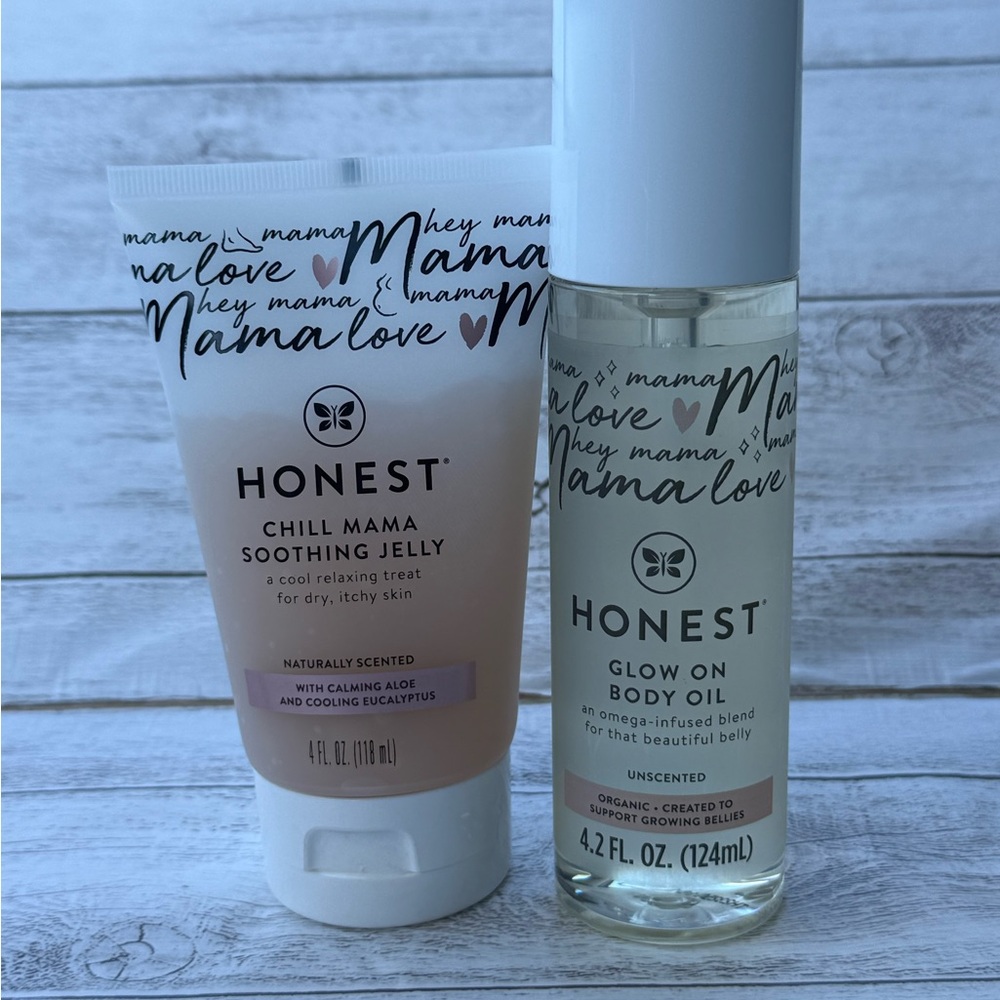 The Honest Company Soothing Jelly and Body Oil Set